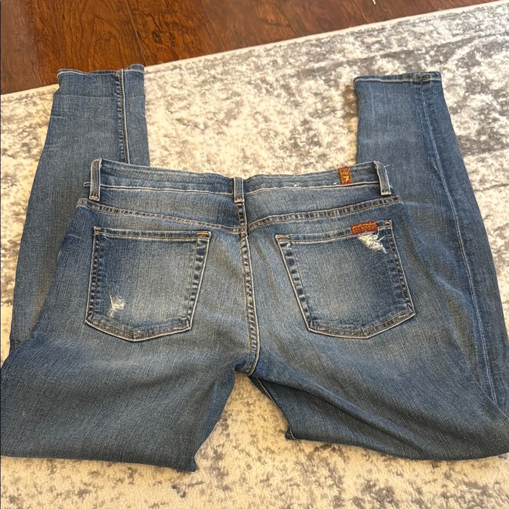 Seven for all Mankind, High Waist Skinny Jeans, 31